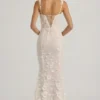Abito corsetto con scollo morbido e applicazioni decorative Vasanta in bianco Abito corsetto con scollo morbido e applicazioni decorative Vasanta in bianco