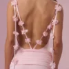 Abito drappeggiato in jersey Alora in rosa confetto Abito drappeggiato in jersey Alora in rosa confetto