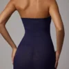 Abito mini a fascia in morbida rete trasparente Intimates, colore Navy Abito mini a fascia in morbida rete trasparente Intimates, colore Navy
