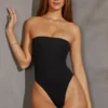 Body a fascia Allegra in nero Body a fascia Allegra in nero