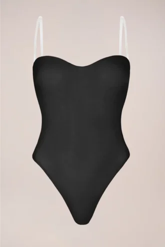 Body senza spalline Intimates in nero