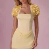 Bolero corto Soretta in giallo burro Bolero corto Soretta in giallo burro