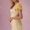 Bolero corto Soretta in giallo burro Bolero corto Soretta in giallo burro