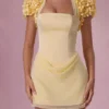 Bolero corto Soretta in giallo burro Bolero corto Soretta in giallo burro