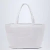 Borsa tote in spugna Velika, bianca Borsa tote in spugna Velika, bianca