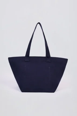 Borsa tote oversize in blu navy classico Borsa tote oversize in blu navy classico