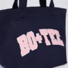 Borsa tote oversize in blu navy classico Borsa tote oversize in blu navy classico