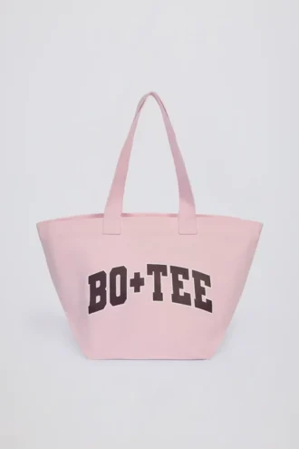 Borsa tote oversize in rosa cipria Borsa tote oversize in rosa cipria
