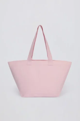 Borsa tote oversize in rosa cipria Borsa tote oversize in rosa cipria