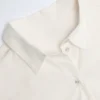 Camicia oversize in popeline di cotone Lerici, colore bianco Camicia oversize in popeline di cotone Lerici, colore bianco