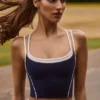 Canotta a strati Soft Active in blu navy classico