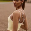 Canotta a strati Soft Active in giallo tenue