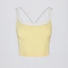 Canotta a strati Soft Active in giallo tenue