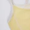 Canotta a strati Soft Active in giallo tenue