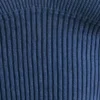Canotta in maglia grossa in blu navy slavato Canotta in maglia grossa in blu navy slavato