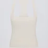 Canotta Soft Active con dorso a vogatore in color crema Canotta Soft Active con dorso a vogatore in color crema