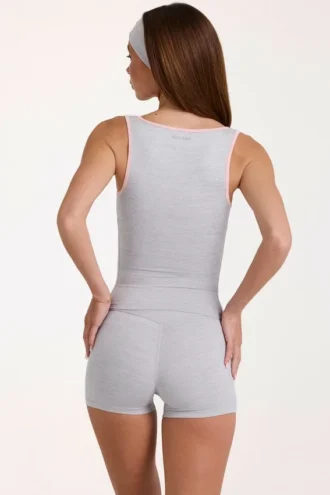 Canotta Soft Active in grigio melange