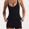 Canotta Soft Active in nero Canotta Soft Active in nero