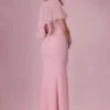 Cappa in chiffon Velina in rosa cipria Cappa in chiffon Velina in rosa cipria