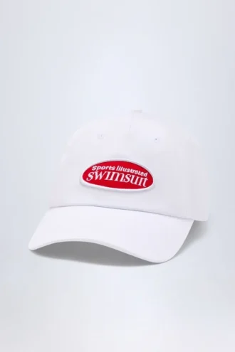 Cappellino da baseball con logo Lazise in bianco Cappellino da baseball con logo Lazise in bianco