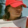 Cappellino da baseball con logo Lazise in rosso fuoco Cappellino da baseball con logo Lazise in rosso fuoco