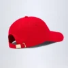 Cappellino da baseball con logo Lazise in rosso fuoco Cappellino da baseball con logo Lazise in rosso fuoco