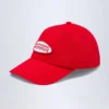 Cappellino da baseball con logo Lazise in rosso fuoco Cappellino da baseball con logo Lazise in rosso fuoco