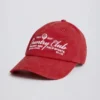 Cappellino da baseball in rosso scuro Cappellino da baseball in rosso scuro