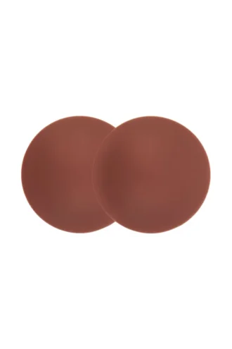 Copricapezzoli in silicone riutilizzabili Intimates in color castagna