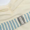 Costume intero Biarritz con scollo all’americana e cut-out a righe doppie color verde acqua Costume intero Biarritz con scollo all’americana e cut-out a righe doppie color verde acqua