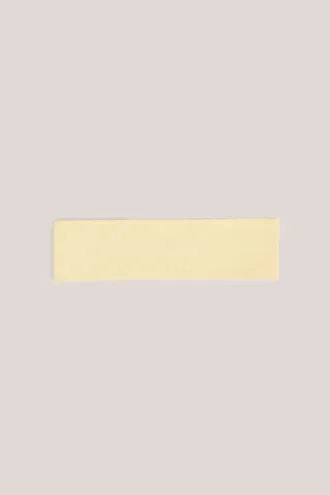 Fascia a coste Candy in modal, giallo crema Fascia a coste Candy in modal, giallo crema