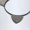 Fascia con orecchie da gattina in nero Fascia con orecchie da gattina in nero