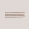 Fascia per capelli a coste in modal Candy a righe rosa e gialle Fascia per capelli a coste in modal Candy a righe rosa e gialle