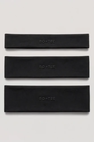 Fascia Soft Active, confezione da 3 pezzi, colore nero