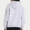 Felpa oversize in morbido jersey di cotone, colore grigio melange Felpa oversize in morbido jersey di cotone, colore grigio melange
