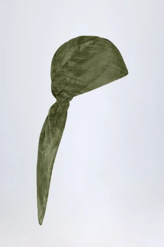 Foulard Ventura con stampa verde