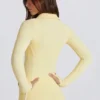 Giacca con zip a contrasto Soft Active in giallo limone Giacca con zip a contrasto Soft Active in giallo limone