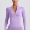 Giacca con zip Define Luxe in lilla Giacca con zip Define Luxe in lilla