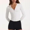 Giacca con zip Soft Active in avorio Giacca con zip Soft Active in avorio