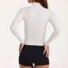 Giacca con zip Soft Active in avorio Giacca con zip Soft Active in avorio