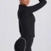 Giacca con zip Soft Active in nero Giacca con zip Soft Active in nero