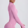 Giacca con zip Soft Active in rosa antico Giacca con zip Soft Active in rosa antico