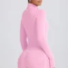 Giacca con zip Soft Active in rosa baby