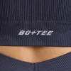 Giacca corta con zip FlexiRib in Indigo Slate Giacca corta con zip FlexiRib in Indigo Slate