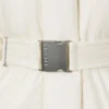 Giacca da sci oversize impermeabile con cintura in Ice Giacca da sci oversize impermeabile con cintura in Ice