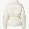 Giacca da sci oversize impermeabile con cintura in Ice Giacca da sci oversize impermeabile con cintura in Ice