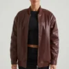 Giacca in ecopelle Maple marrone Giacca in ecopelle Maple marrone