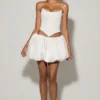 Gonna a balze Marnie in bianco Gonna a balze Marnie in bianco
