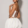Gonna a balze Marnie in bianco Gonna a balze Marnie in bianco