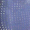 Gonna a tubino con decorazioni Siona a vita media in blu